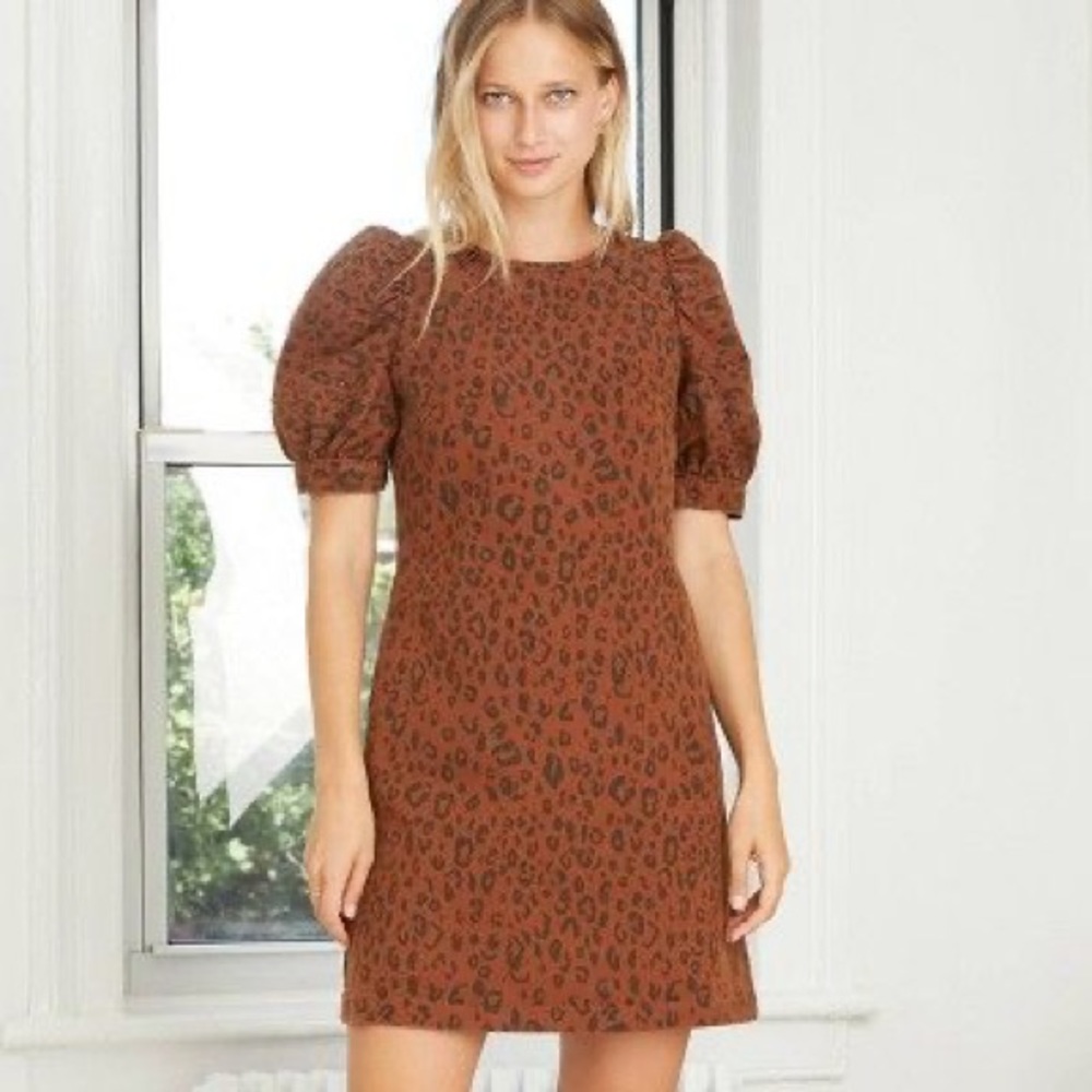 New Leopard Print Dress